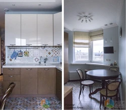 Kitchen design in houses p44t with bay window design