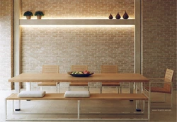 Пустая стена на кухне интерьер фото