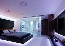 Техно дизайн спальни