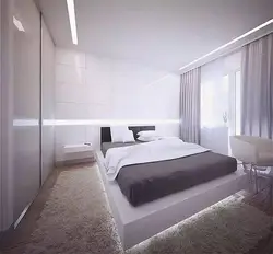 Techno bedroom design