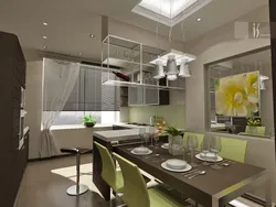 Complete kitchen interior