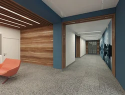 Ofis koridorunun interyeri