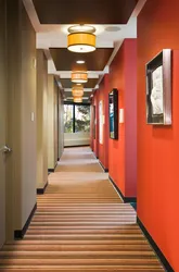 Ofis koridorunun interyeri