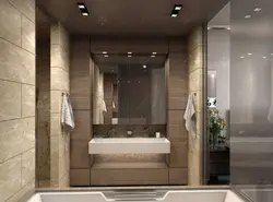 Дизайн ванной комнаты прихожей
