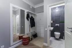 Hallway bathroom design
