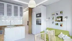 Kitchen design in a vest apartment