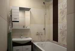 Дизайн ванной комнаты московской планировки