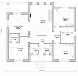 Two bedroom house design