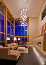 Living Room Design With Second Light Ceilings