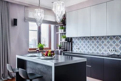 How to brighten up a gray interior in the kitchen