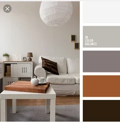 С каким цветом сочетается светло серый цвет в интерьере гостиной