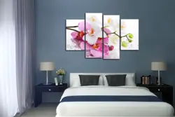 Картины для интерьера спальни на холсте