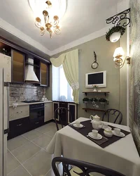 Kitchen design in a stalinka apartment