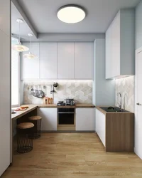 Kitchen design in a stalinka apartment