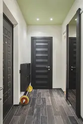 Black Floor In The Hallway Photo