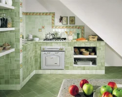 Kitchen Interior Decoration Tiles Photo