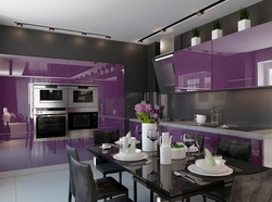 Kitchen Interior In One Color