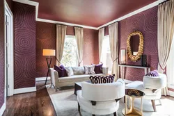 What Color Goes With Burgundy In The Living Room Interior?