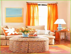 С какими цветами сочетается персиковый цвет в интерьере спальни