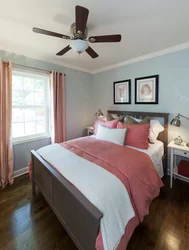 What Colors Goes With Peach Color In A Bedroom Interior