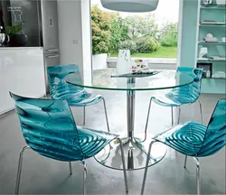Transparent Kitchen Chairs In The Interior