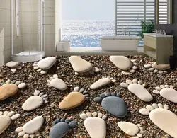 Дызайн ваннай каменьчыкі