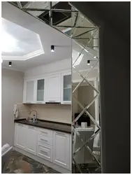Kitchen Design With Mirror Tiles