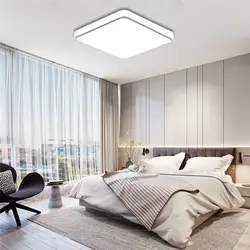 Дизайн светильников в спальне