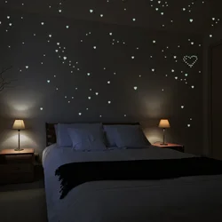 Спальня дизайн ночников
