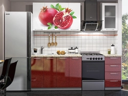 Kitchen design pomegranate