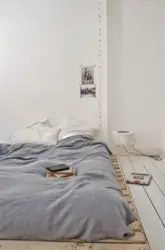 Спальня з матрацам дызайн