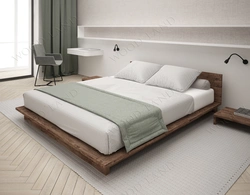 Döşək dizaynlı yataq otağı
