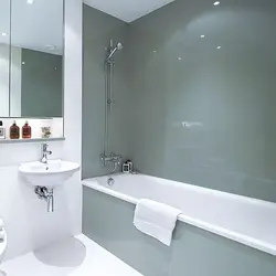 Plain bathroom design