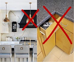 Kitchen design mistakes