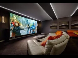 Bedroom With Projector Design