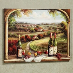 Photo for kitchen wall paintings