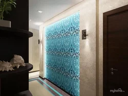 Hallway turquoise design