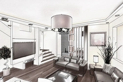 Living room design scheme