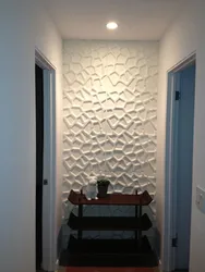 Gypsum panels in the hallway photo