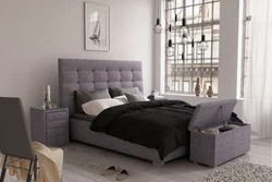 Bedroom design with banquette