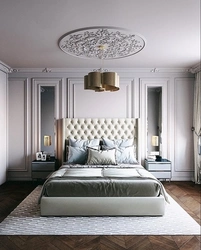 Bedroom stucco photo