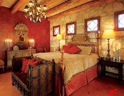 Colonial bedroom interior