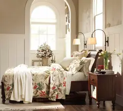 Colonial bedroom interior