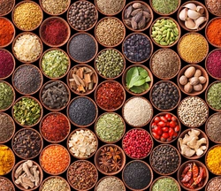 Kitchen spices photo