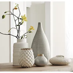 Vases In The Living Room Interior Photo