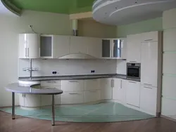 Kitchen in a circle photo