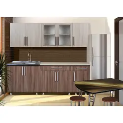 Chipboard facades for kitchen photo