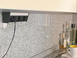 Sockets On The Wall In The Kitchen Photo