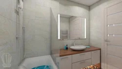 Дизайн ванной комнаты п 44