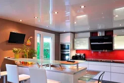 Kitchen design ceiling color